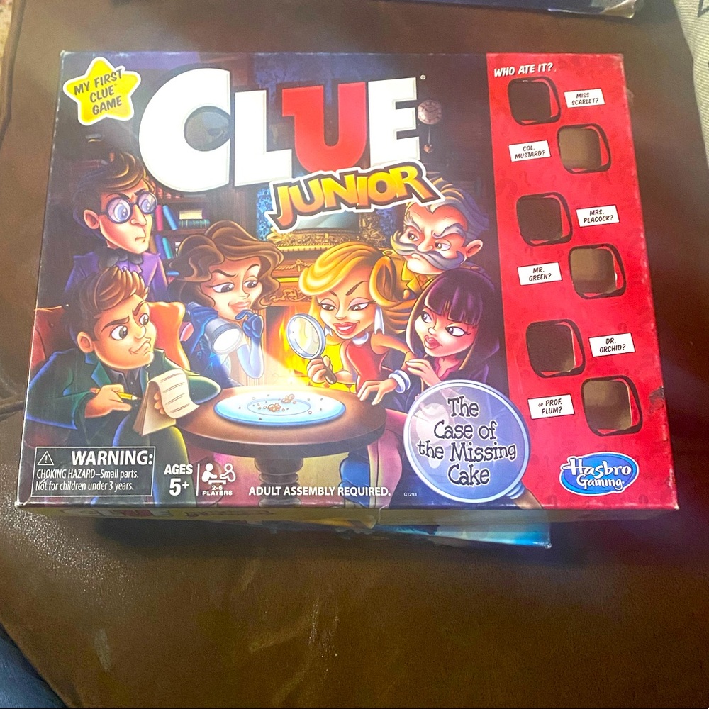 Clue Junior the case of the missing cake